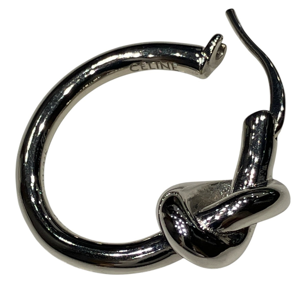 セリーヌ Knot Small Hoop ピアス