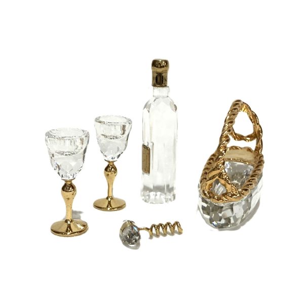 スワロフスキー クリスタル ガラス アクセサリー セット