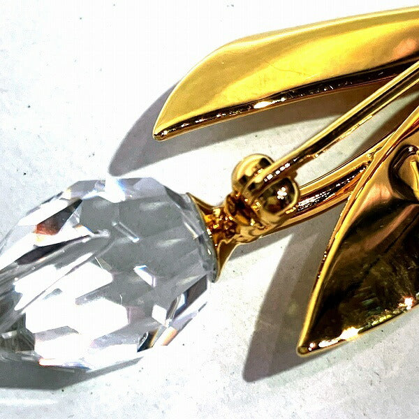 スワロフスキー チューリップ クリスタル ブローチ