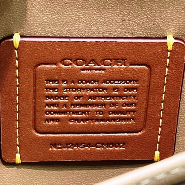 コーチ ビークロスボディ レザーショルダーバッグ