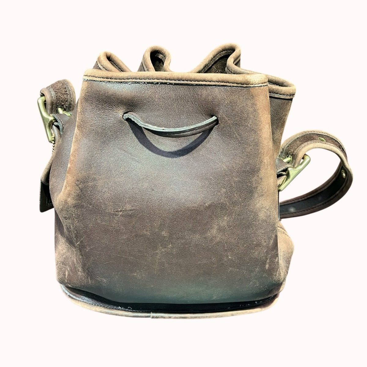 コーチ レザーショルダーバッグ