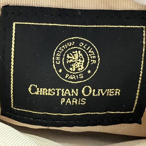 クリスチャンオリビエ ナイロンポリエステルショルダーバッグ
