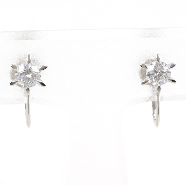 PT850 プラチナ ダイヤモンド ピアス