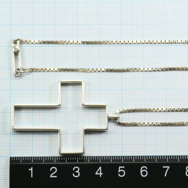 グッチ オープン クロス 925 シルバー ネックレス