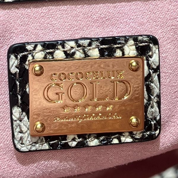 ココセリュックスゴールド ナチュラルシュリンクレザー2wayバッグ