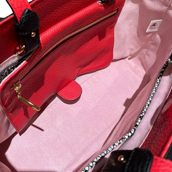 ココセリュックスゴールド ナチュラルシュリンクレザー2wayバッグ