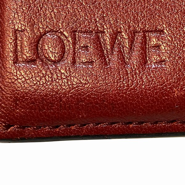 ロエベ レザー三つ折り財布