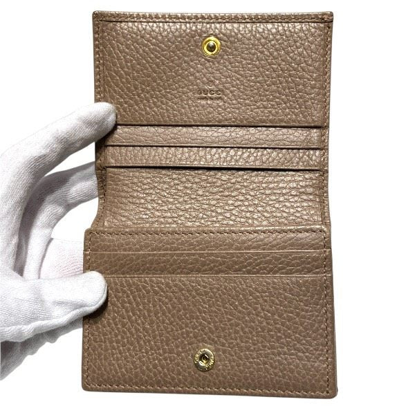 グッチ GGマーモント レザー二つ折り財布
