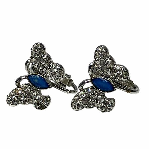 スワロフスキー バタフライイヤリング