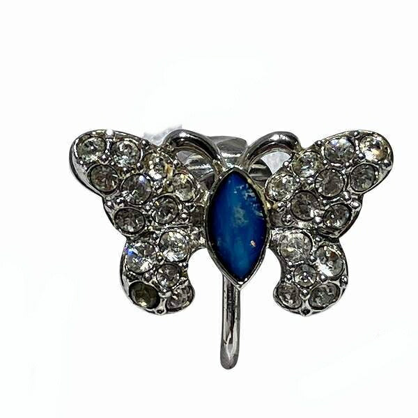 スワロフスキー バタフライイヤリング