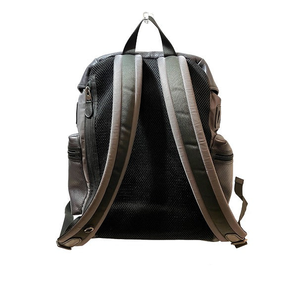 コーチ パーフォレーテッド テイレン トレック パック ナイロン レザー バックパック