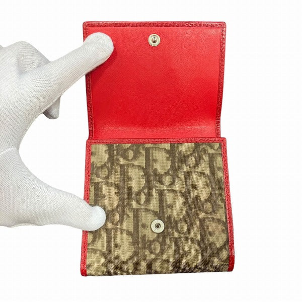 Dior トロッター PVC レザー ウォレット