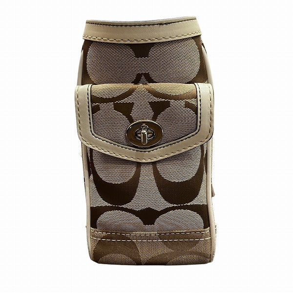 コーチ シグネチャー キャンバス ハンドバッグ