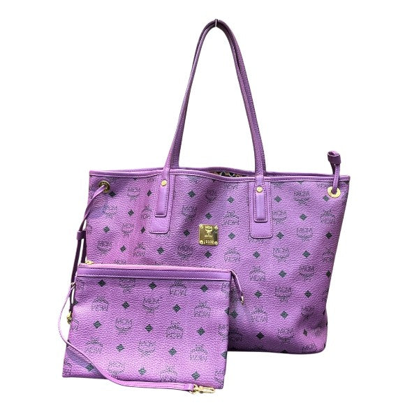 MCM ビセトス PVC トートバッグ