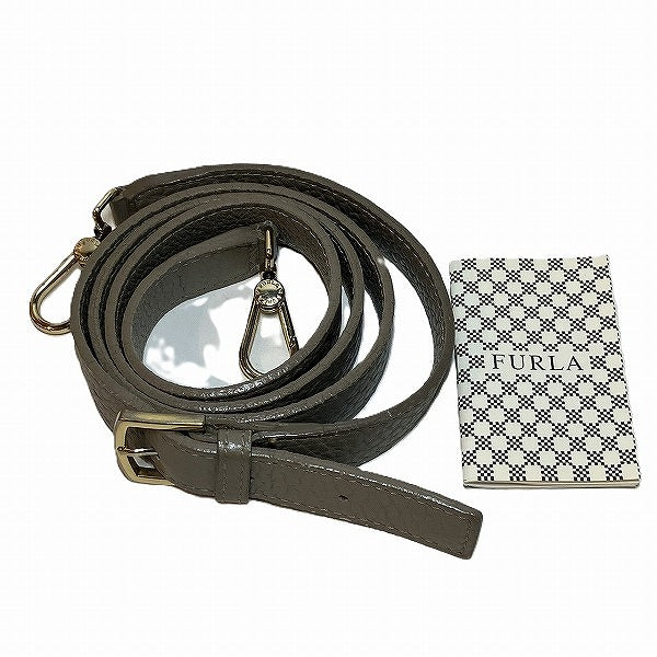 フルラ カプリッチョ レザー ショルダー バッグ