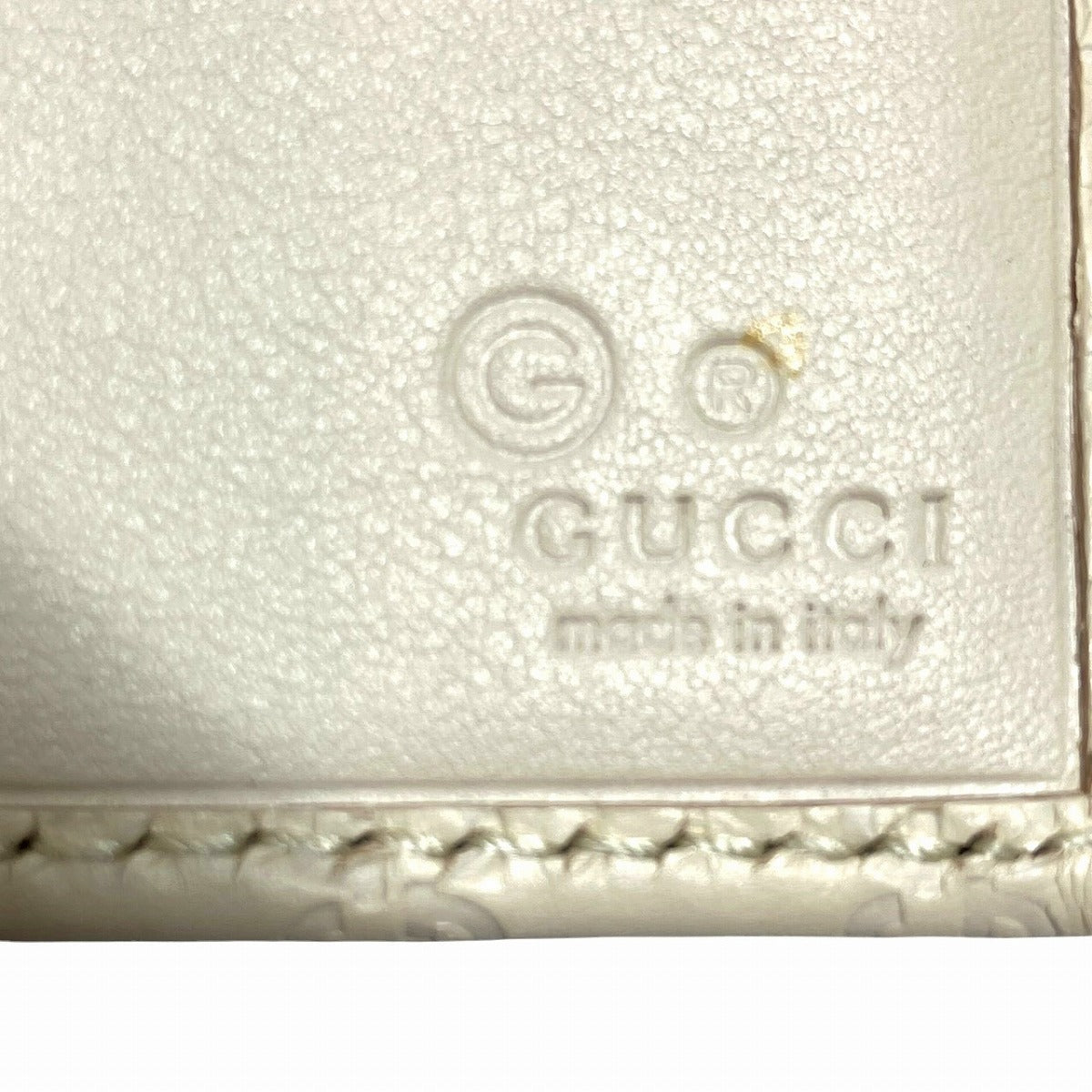 グッチ マイクログッチシマ レザー 長財布
