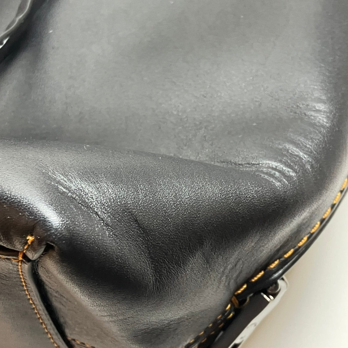 コーチ Dakota Satchel レザーハンドバッグ