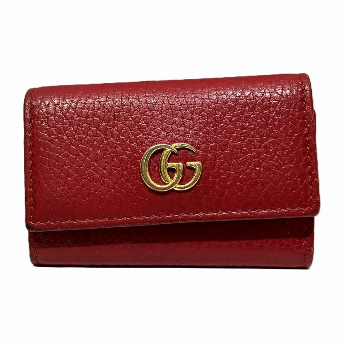 グッチ GGマーモント レザーキーケース