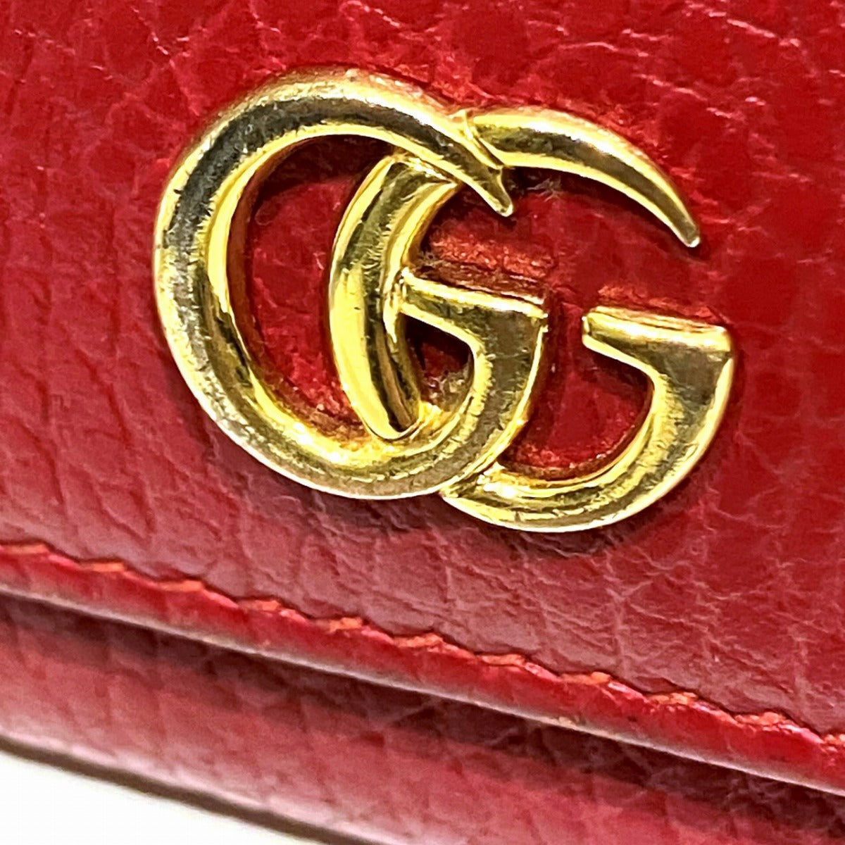 グッチ GGマーモント レザーキーケース