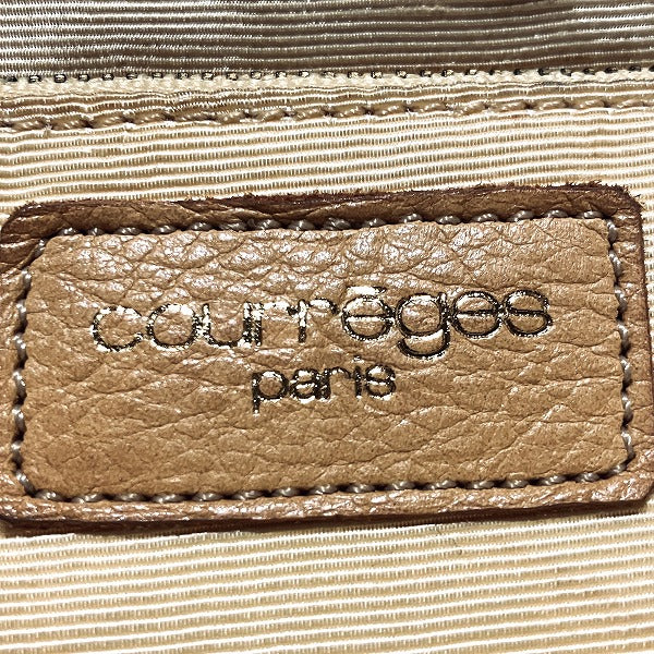クレージュ レザーハンドバッグ