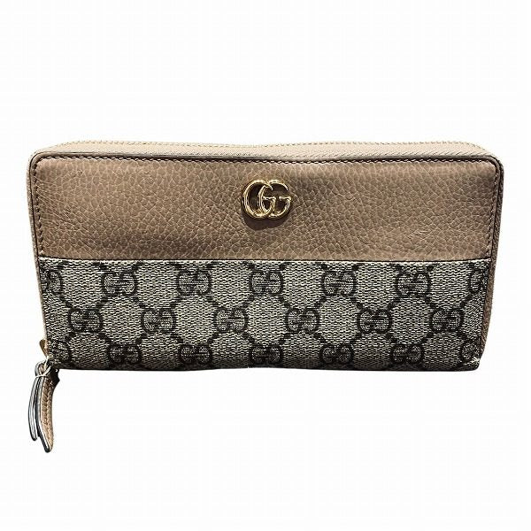 グッチ GGマーモント レザー 長財布