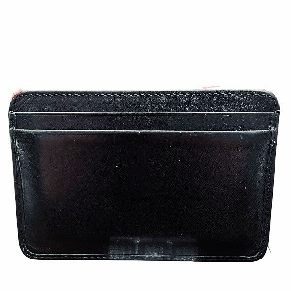 シャネル カンボン ライン レザー カード ケース