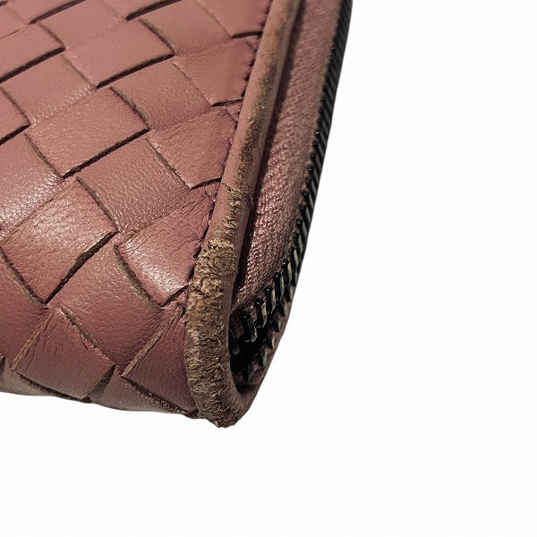 ボッテガヴェネタ イントレチャート レザー長財布
