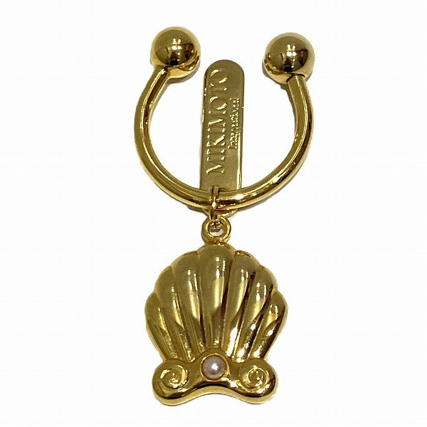 ミキモト シェルモチーフ キーリング