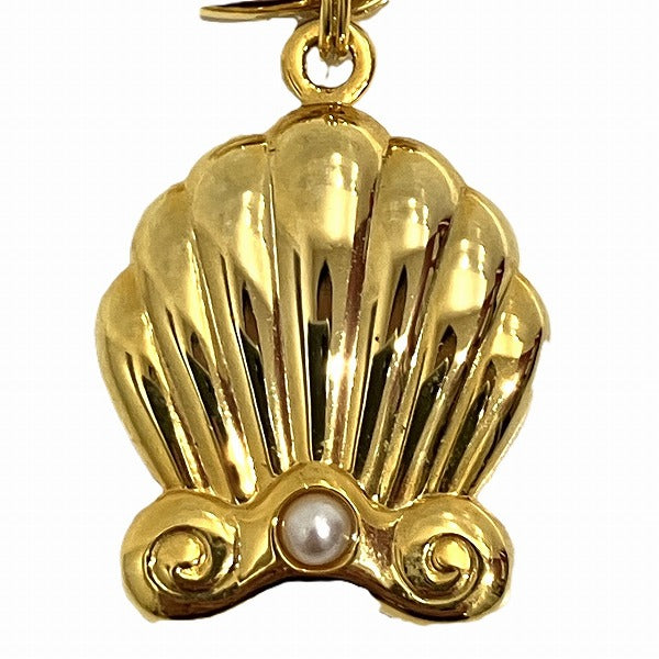 ミキモト シェルモチーフ キーリング