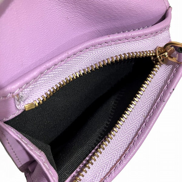 ヴェルサーチ レザー 二つ折り財布