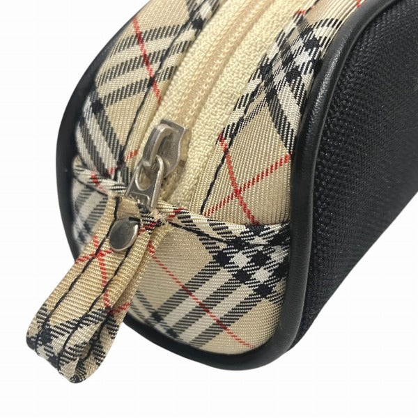 バーバリー ノバ チェック ナイロン ポーチ