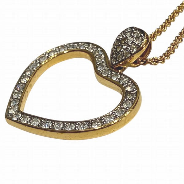 スワロフスキー ハート クリスタル ネックレス