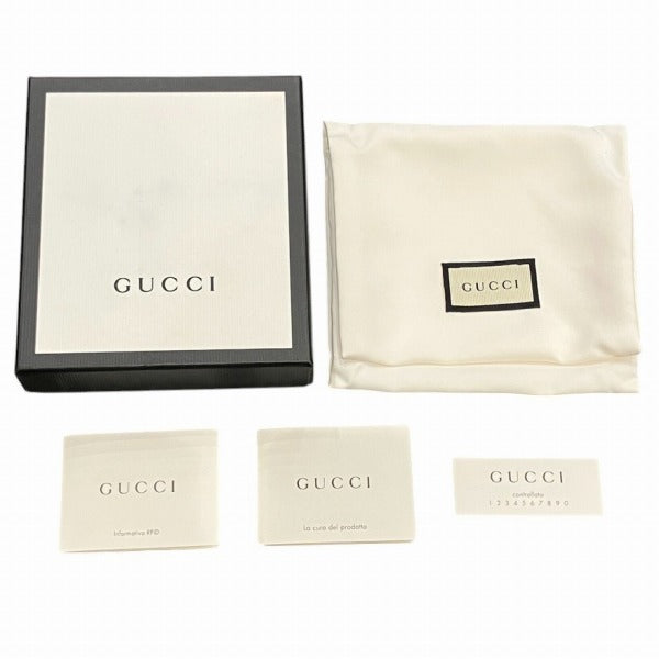 グッチ Gロンバス レザー二つ折り財布