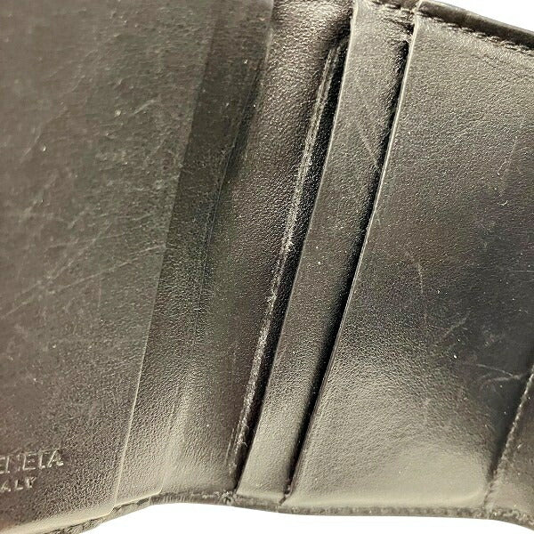 ボッテガヴェネタ カセット レザー三つ折り財布