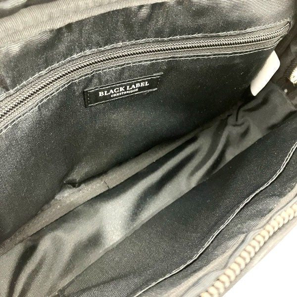 ブラックレーベルクレストブリッジ ナイロンショルダーバッグ