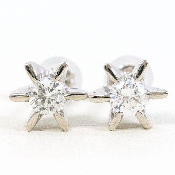 PT900 プラチナ ダイヤモンド ピアス
