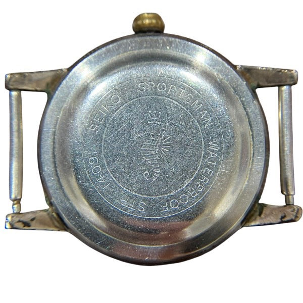 セイコー スポーツマン ステンレス スチール ケース