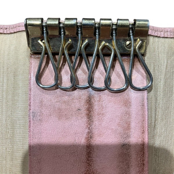 シャネル ココ マーク キャビア キーケース