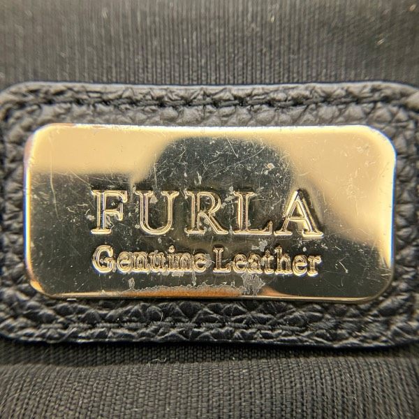 フルラ アヴリル レザーショルダーバッグ