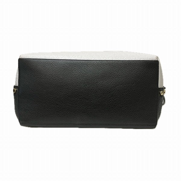 Jimmy Choo ツイスト イースト ウエスト レザー トート バッグ