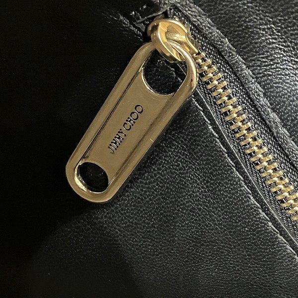 ジミーチュウ ツイストイーストウエスト レザートートバッグ