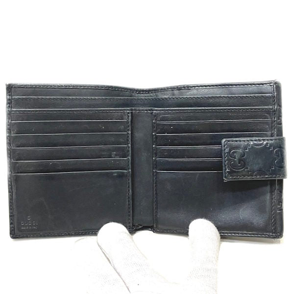 グッチ グッチシマ レザー三つ折り財布