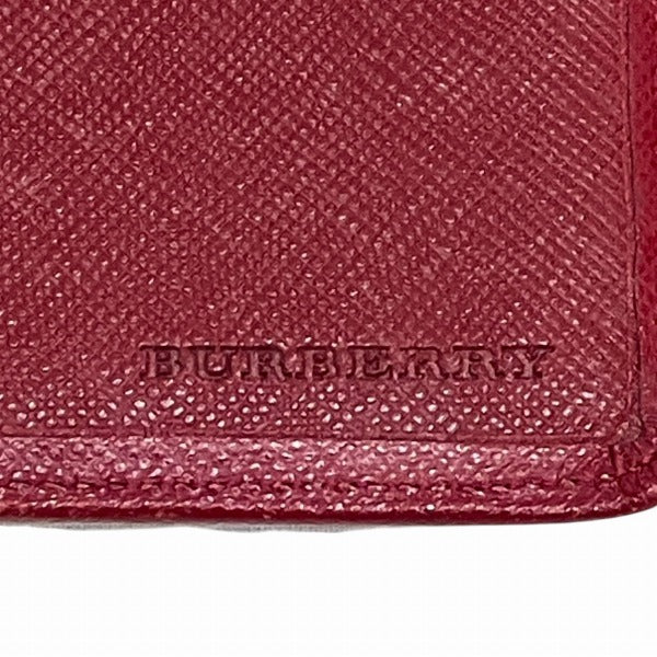バーバリー ノバチェック レザー長財布