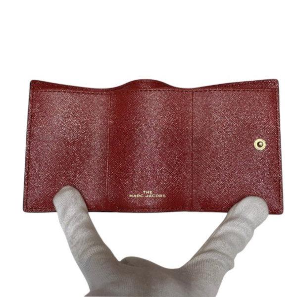 マークジェイコブス スナップショット レザー三つ折り財布