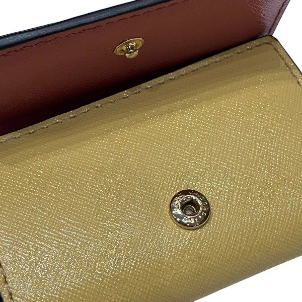 マークジェイコブス スナップショット レザー三つ折り財布