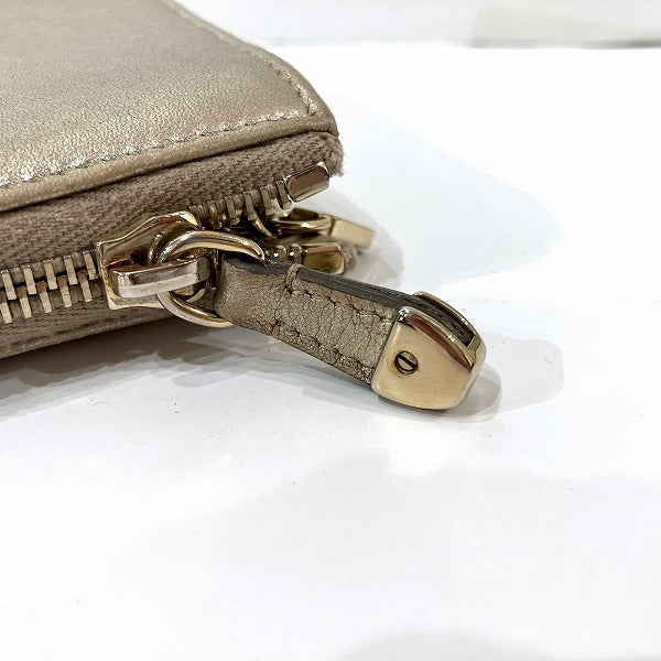 トッズ レザー ロング ウォレット