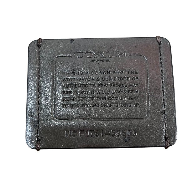 コーチ 59503 レザー スエード トートバッグ