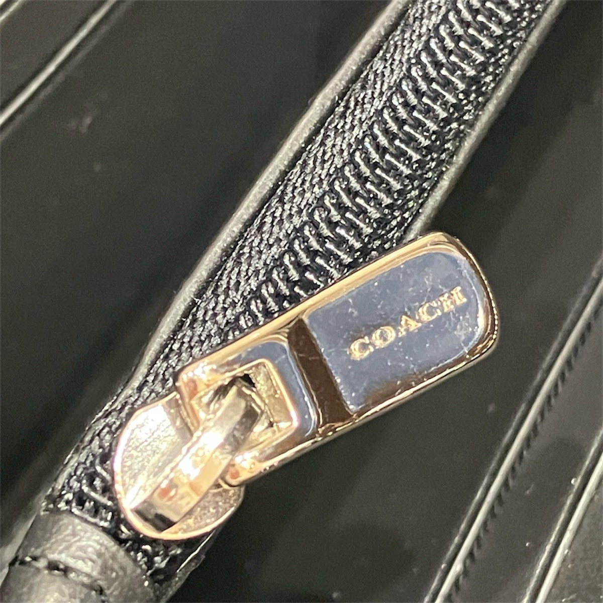 コーチ シグネチャー レザー長財布