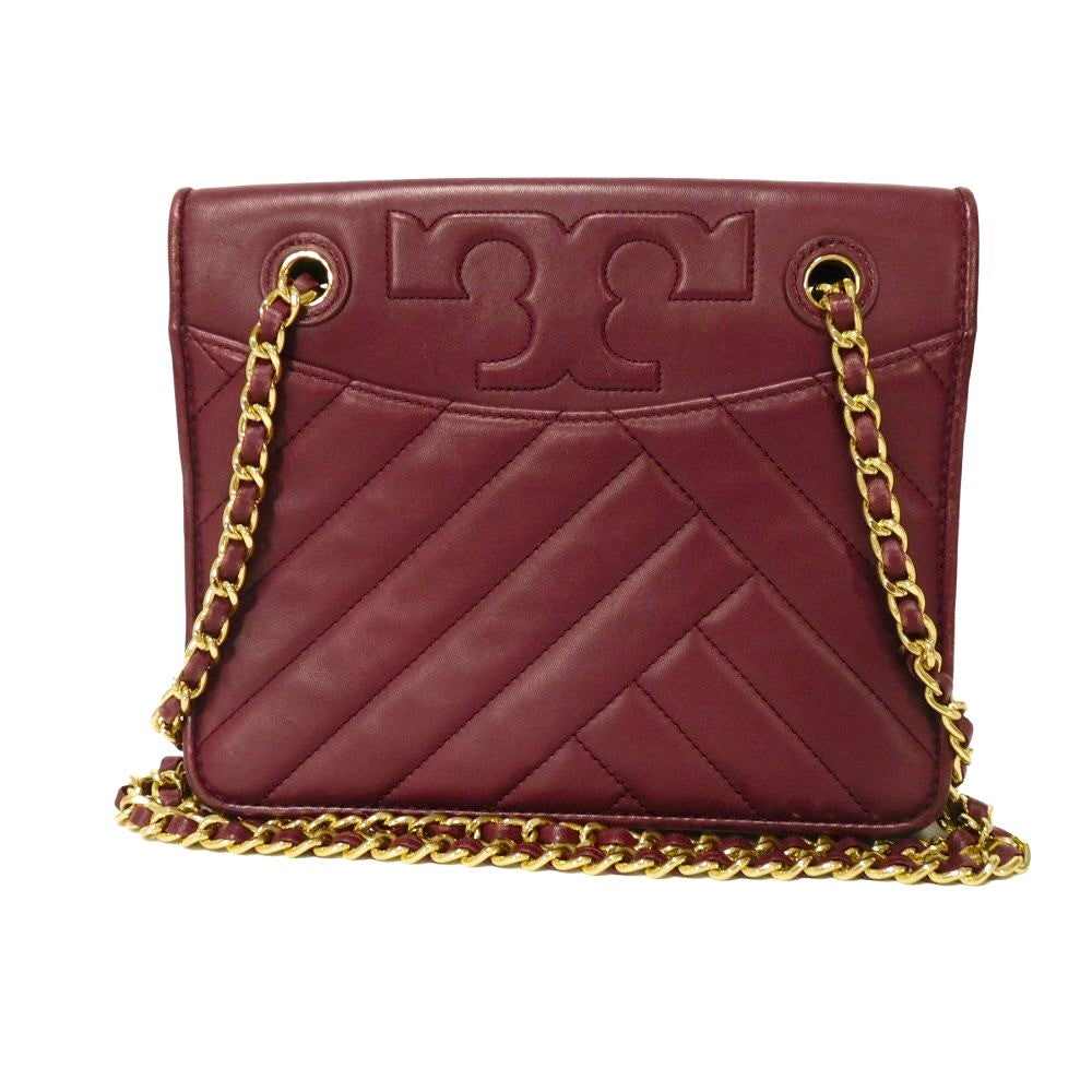 トリー バーチ アレクサ コンバーチブル ラムスキン ショルダー バッグ