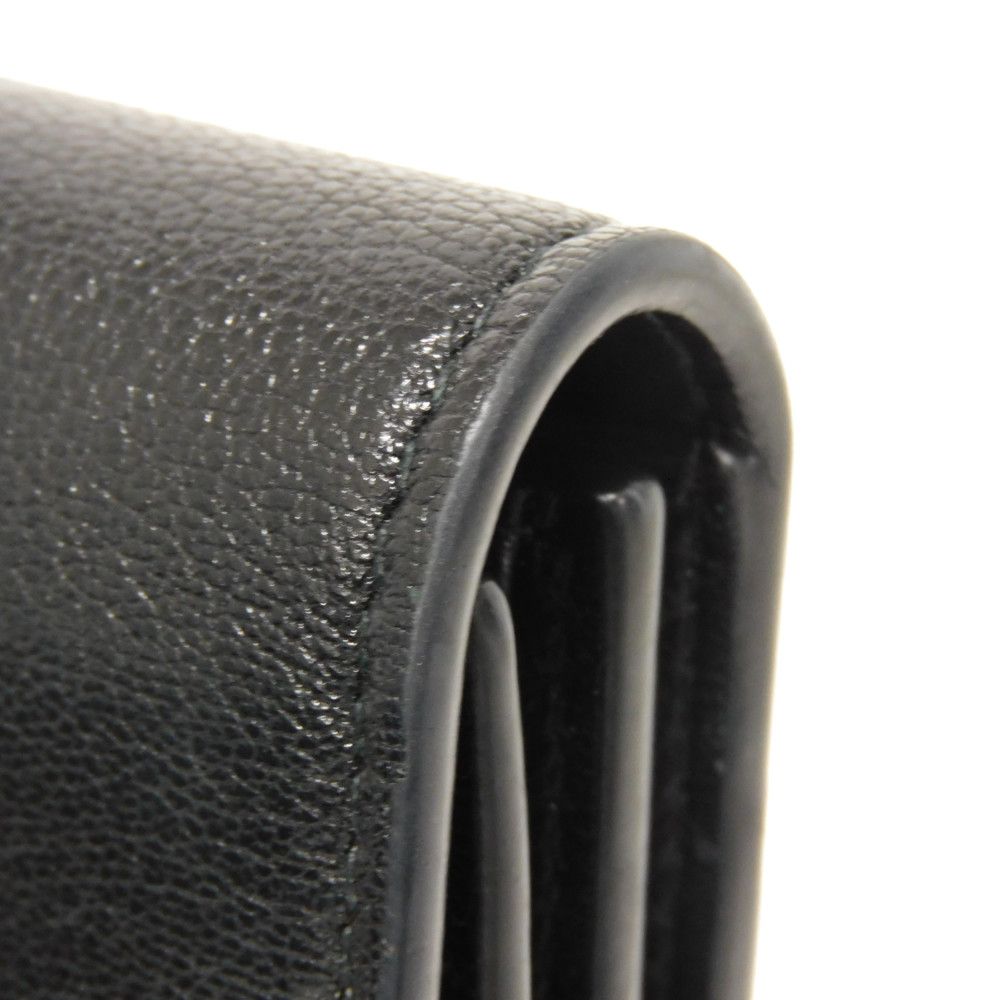 ディオール サドル スリム ウォレット ゴートスキン 長財布